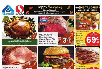 Safeway (AZ) Weekly Ad Flyer Specials November 15 to November 22, 2023