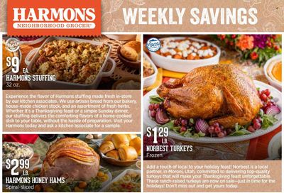 Harmons (UT) Weekly Ad Flyer Specials November 14 to November 23, 2023