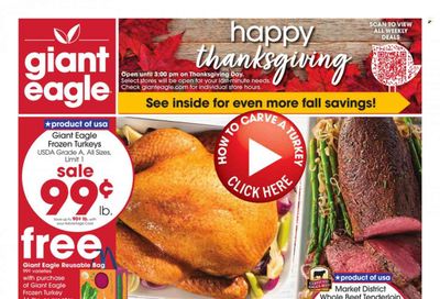 Giant Eagle (PA) Weekly Ad Flyer Specials November 16 to November 23, 2023