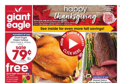 Giant Eagle (OH) Weekly Ad Flyer Specials November 16 to November 23, 2023