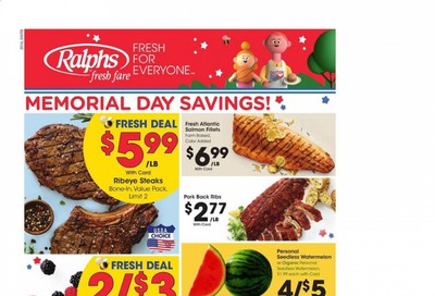 Ralphs Fresh Fare Weekly Ad & Flyer May 20 to 26