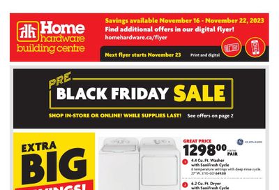 Home Hardware Building Centre (ON) Flyer November 16 to 22