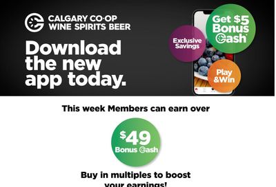 Calgary Co-op Liquor Flyer November 16 to 22