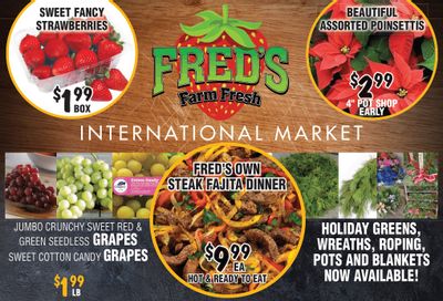 Fred's Farm Fresh Flyer November 15 to 21