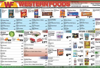 Western Foods Flyer November 15 to 21
