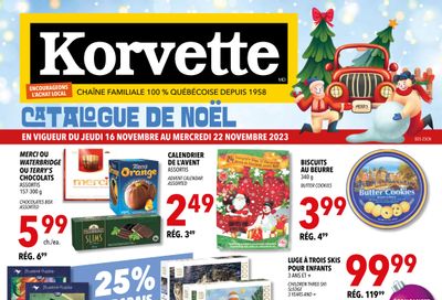 Korvette Flyer November 16 to 22