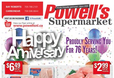 Powell's Supermarket Flyer November 16 to 22