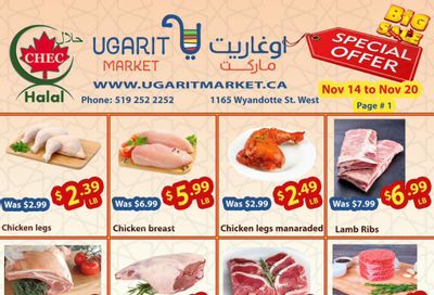 Ugarit Market Flyer November 14 to 20