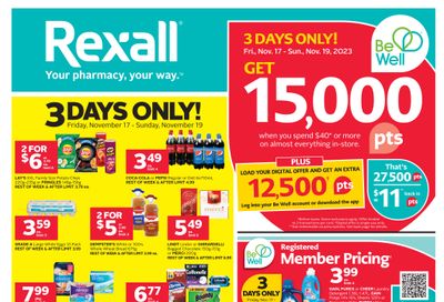 Rexall (ON) Flyer November 17 to 23