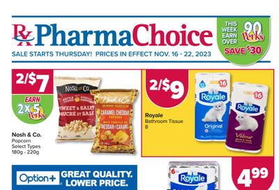 PharmaChoice (BC, AB, SK & MB) Flyer November 16 to 22
