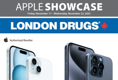 London Drugs Apple Showcase Flyer November 17 to 22