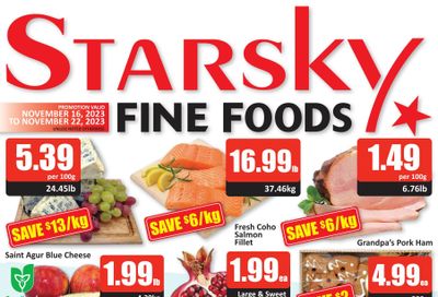 Starsky Foods Flyer November 16 to 22