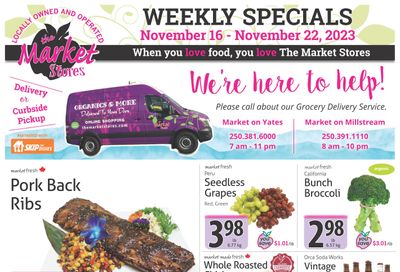 The Market Stores Flyer November 16 to 22
