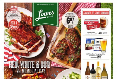 Lowes Foods Weekly Ad & Flyer May 20 to 26