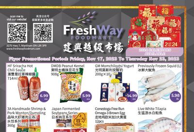 FreshWay Foodmart Flyer November 17 to 23