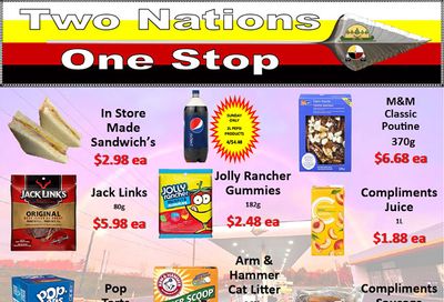 Two Nations One Stop Flyer November 17 to 23