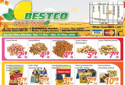BestCo Food Mart (Etobicoke) Flyer November 17 to 23