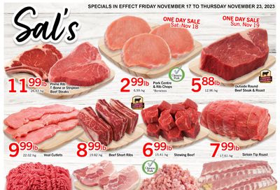 Sal's Grocery Flyer November 17 to 23