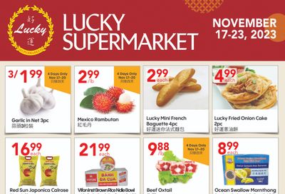 Lucky Supermarket (Edmonton) Flyer November 17 to 23