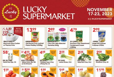 Lucky Supermarket (Calgary) Flyer November 17 to 23