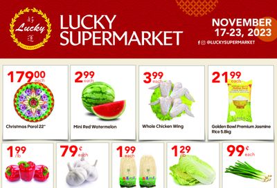 Lucky Supermarket (Winnipeg) Flyer November 17 to 23