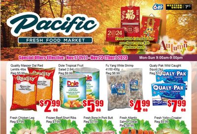 Pacific Fresh Food Market (Pickering) Flyer November 17 to 23