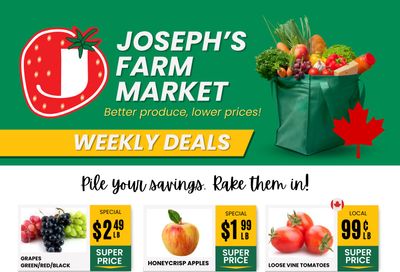 Joseph's Farm Market Flyer November 17 to 22