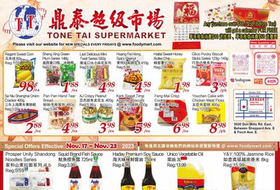 Tone Tai Supermarket Flyer November 17 to 23