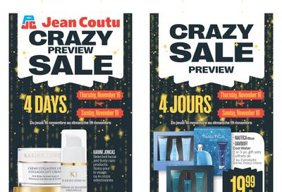 Jean Coutu (NB) Flyer November 16 to 22