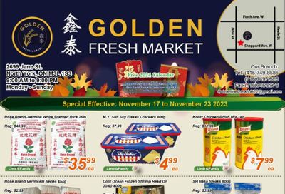 Golden Fresh Market Flyer November 17 to 23