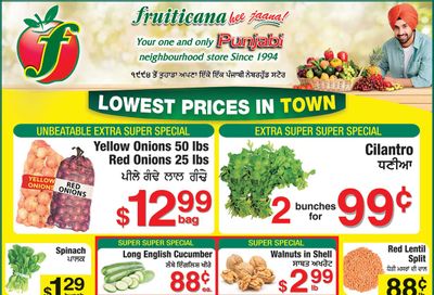 Fruiticana (Greater Vancouver) Flyer November 17 to 22