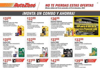 Autozone (PR) Weekly Ad Flyer Specials November 14 to December 25, 2023