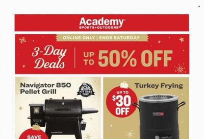 Academy Sports + Outdoors Weekly Ad Flyer Specials November 16 to November 18, 2023