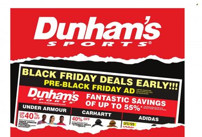 Dunham's Sports (OH) Weekly Ad Flyer Specials November 18 to November 22, 2023