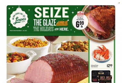 Lowes Foods (NC, SC) Weekly Ad Flyer Specials November 1 to November 28, 2023