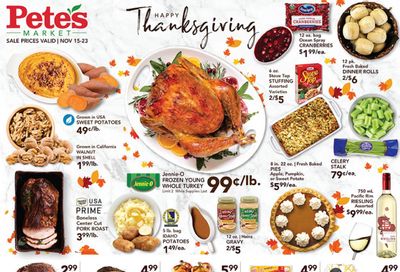 Pete's Fresh Market (IL) Weekly Ad Flyer Specials November 15 to November 23, 2023