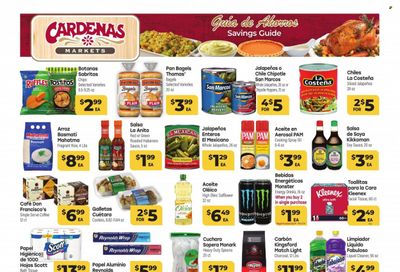 Cardenas (CA, NV) Weekly Ad Flyer Specials November 8 to November 28, 2023