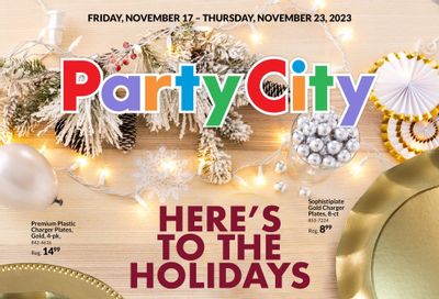 Party City Flyer November 17 to 23