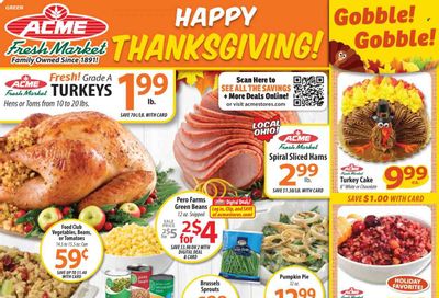 ACME Fresh Market (OH) Weekly Ad Flyer Specials November 16 to November 22, 2023