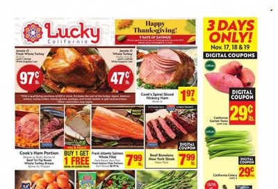 Lucky California Weekly Ad Flyer Specials November 15 to November 23, 2023