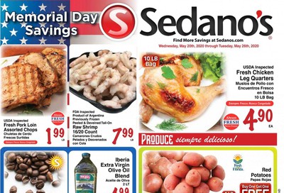 Sedano's Weekly Ad & Flyer May 20 to 26
