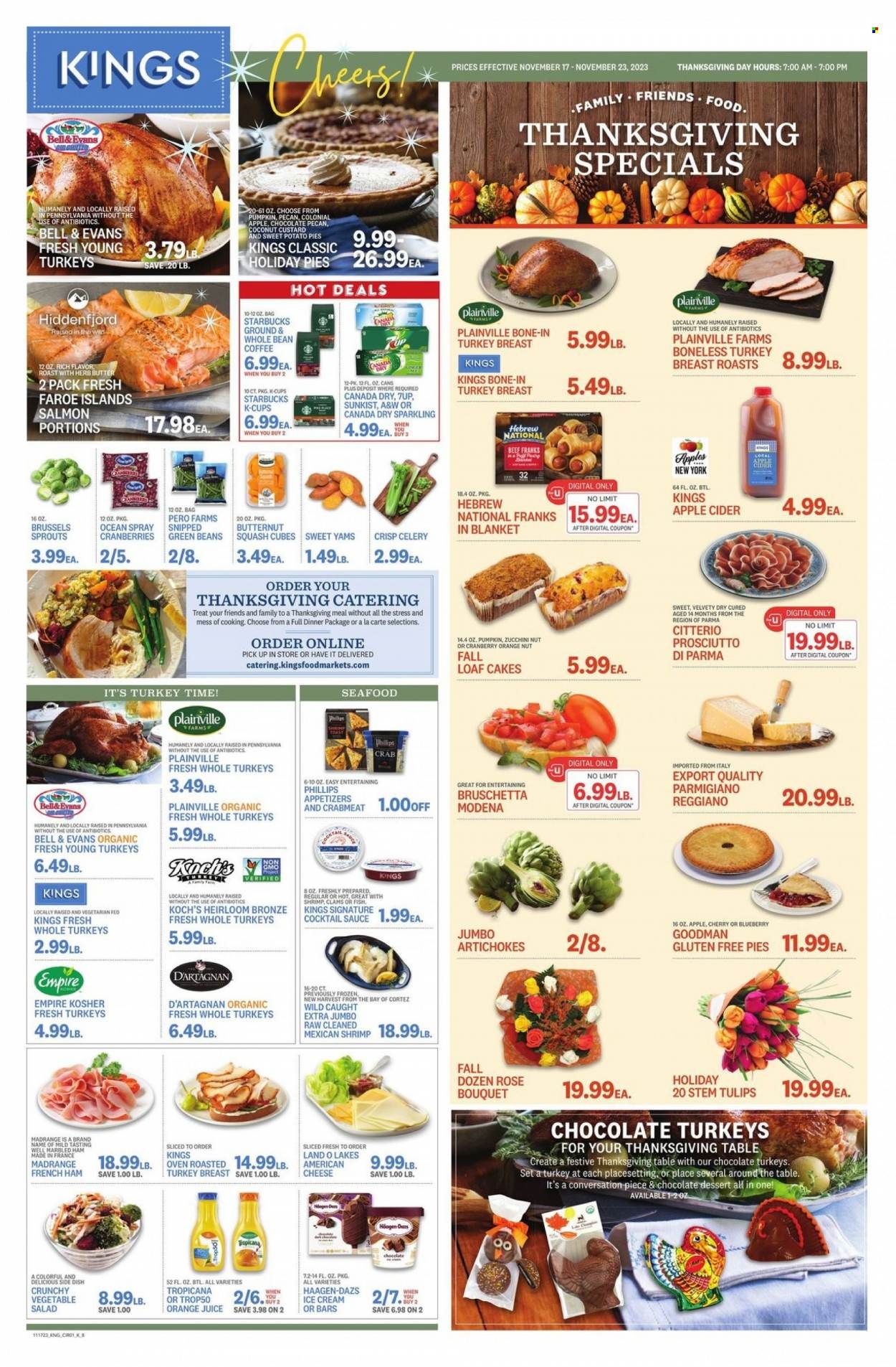 Kings Food Markets (CT, NJ, NY) Weekly Ad Flyer Specials November 17 to November 23, 2023