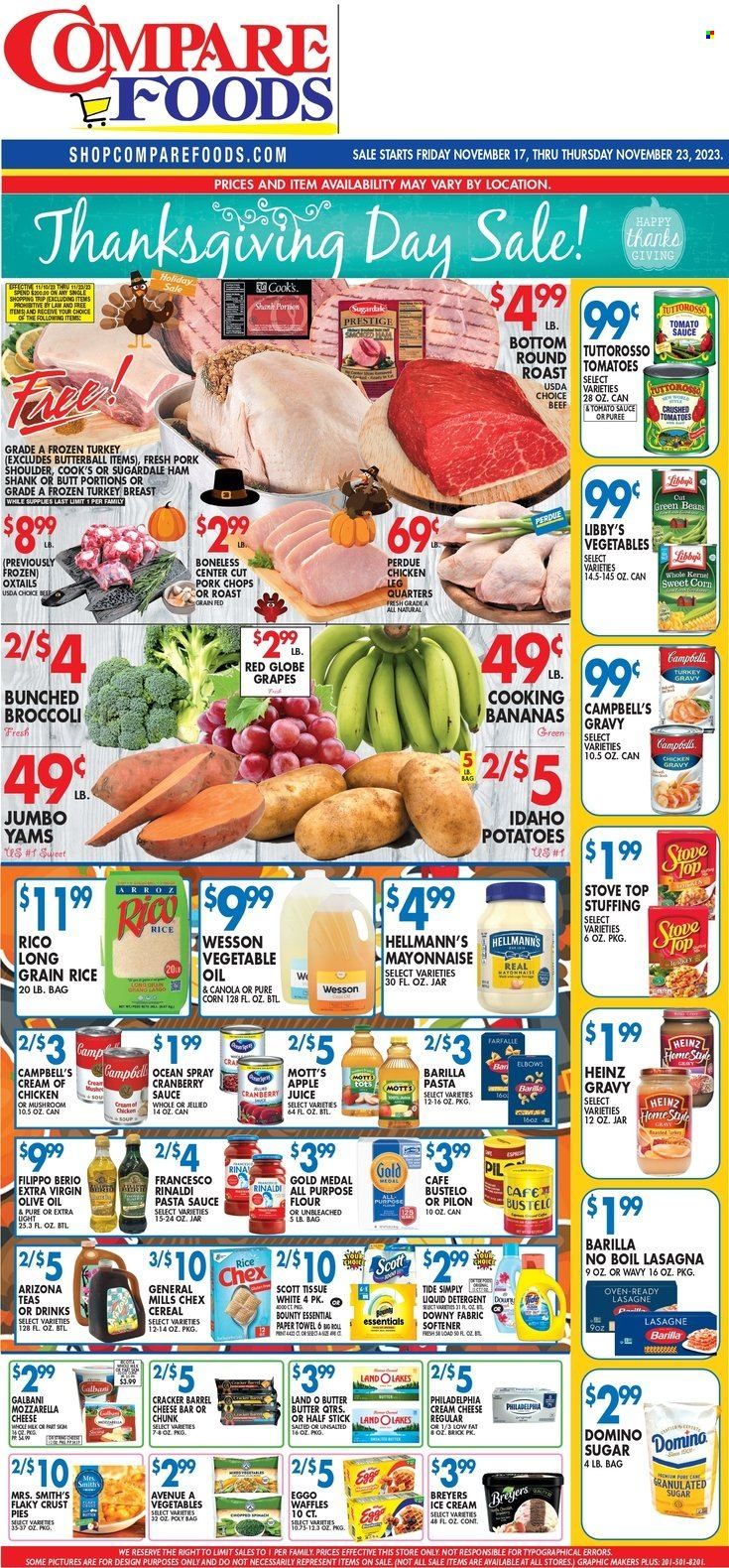 Compare Foods (CT, MD, NC, NJ, NY, RI) Weekly Ad Flyer Specials November 17 to November 23, 2023