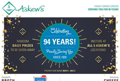 Askews Foods Flyer November 19 to 25