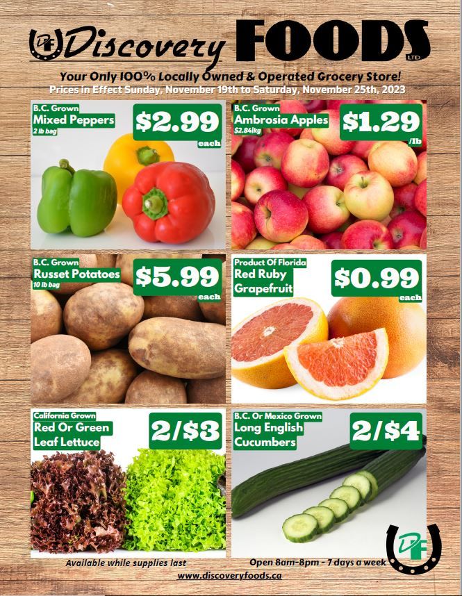 Discovery Foods Flyer November 19 to 25