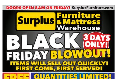 Surplus Furniture & Mattress Warehouse (Winnipeg, Brandon) Flyer November 20 to 26