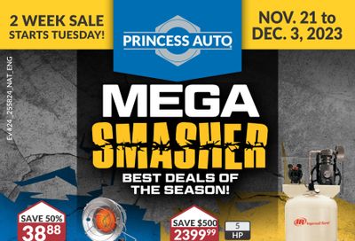 Princess Auto Flyer November 21 to December 3