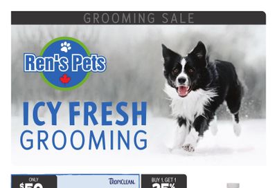 Ren's Pets Grooming Sale Flyer November 20 to December 3
