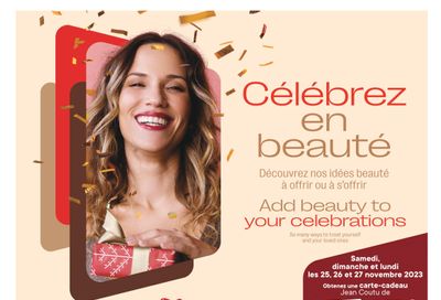 Jean Coutu (QC) Beauty Flyer November 23 to December 6
