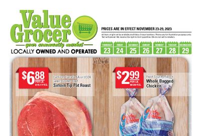 Value Grocer Flyer November 23 to 29